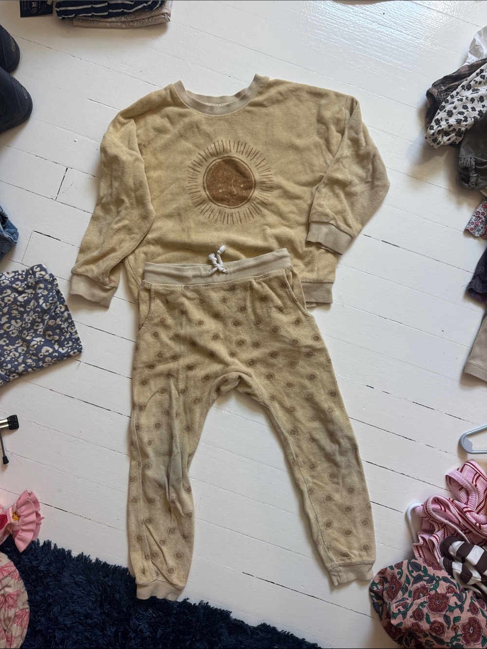 Rylee + Cru Sun matching set - terry cotton